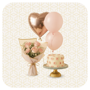 اطلب اونلاين هدايا الكومبو - مجموعة هدايا من ورد و المزيد - توصيل نفس اليوم اف ان بي الكويت