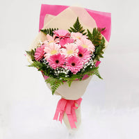 باقة جيربيرا الوردية الجميلة