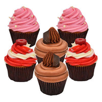 ٦ كب كيك لذيذ